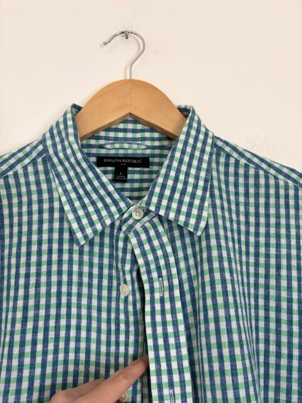 Banana Republic Linen Cotton Button Down